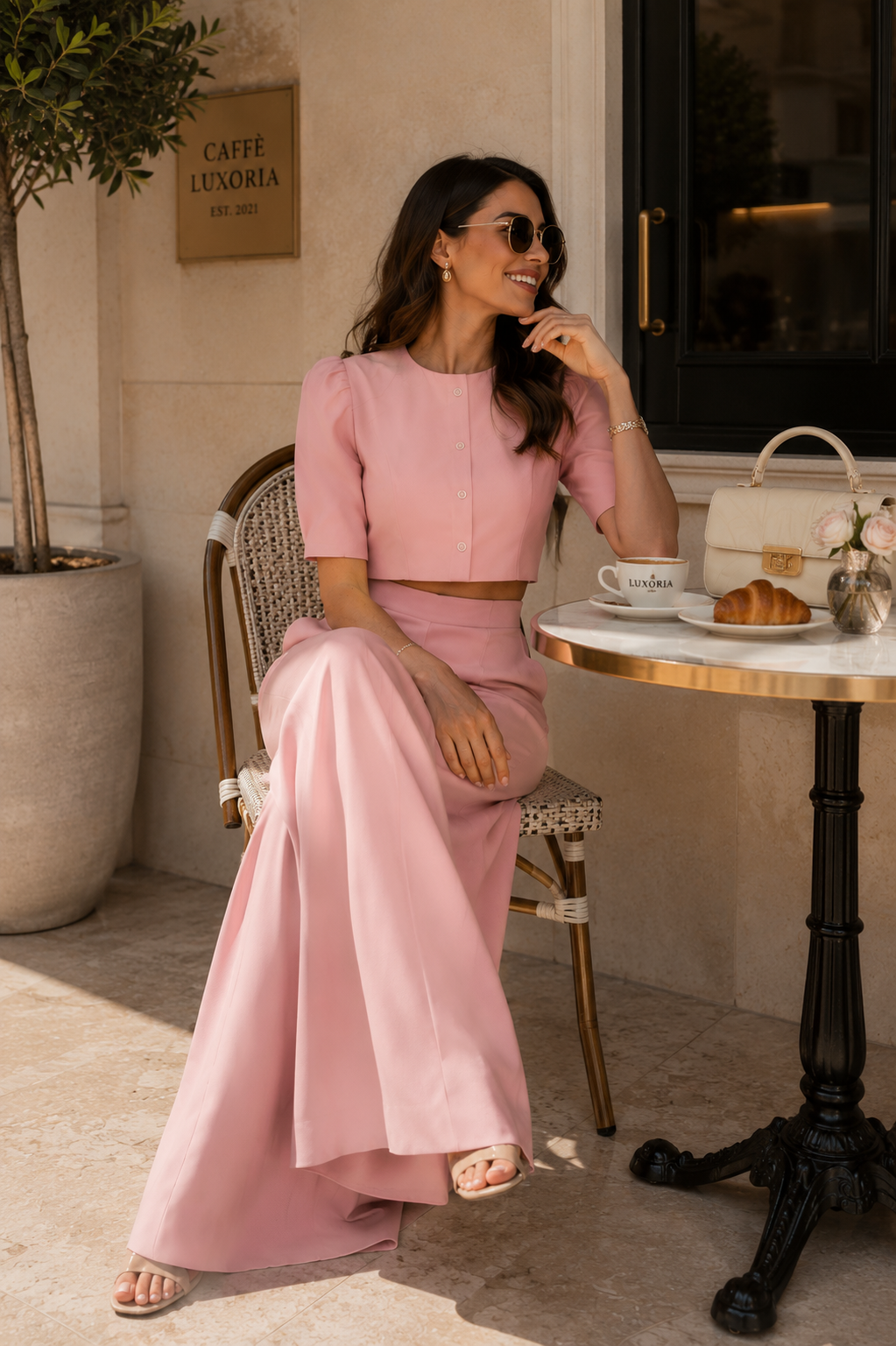 SJ Elan Luxe Two- Piece Set