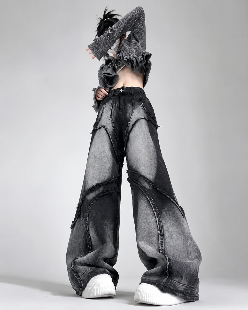 SJ Distorted Wave Denim
