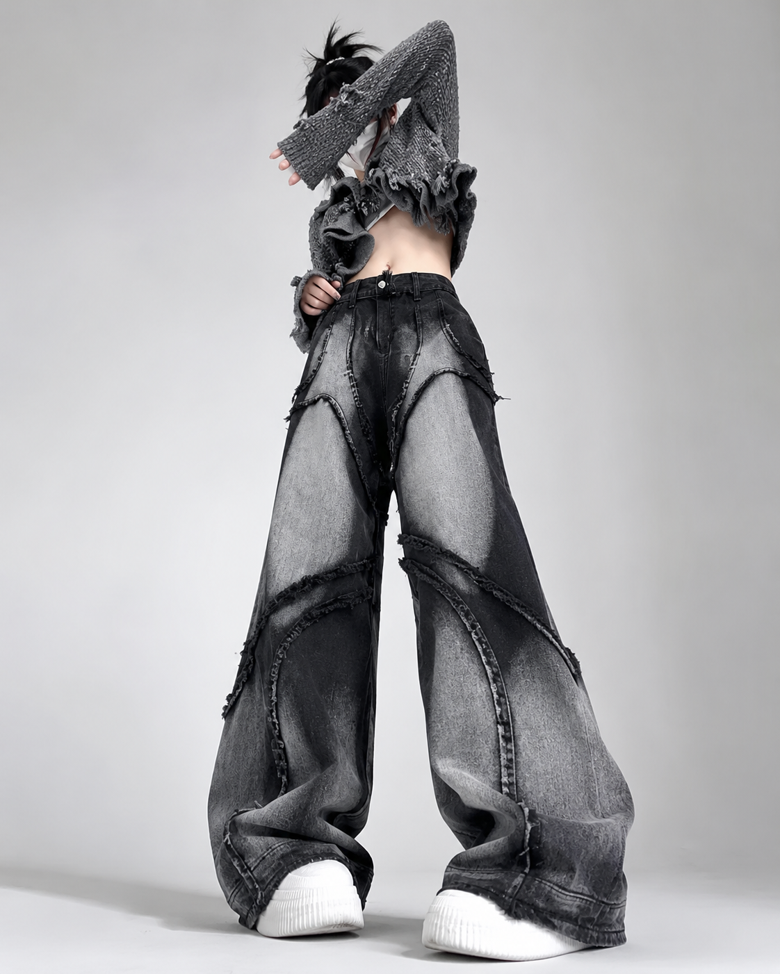SJ Distorted Wave Denim