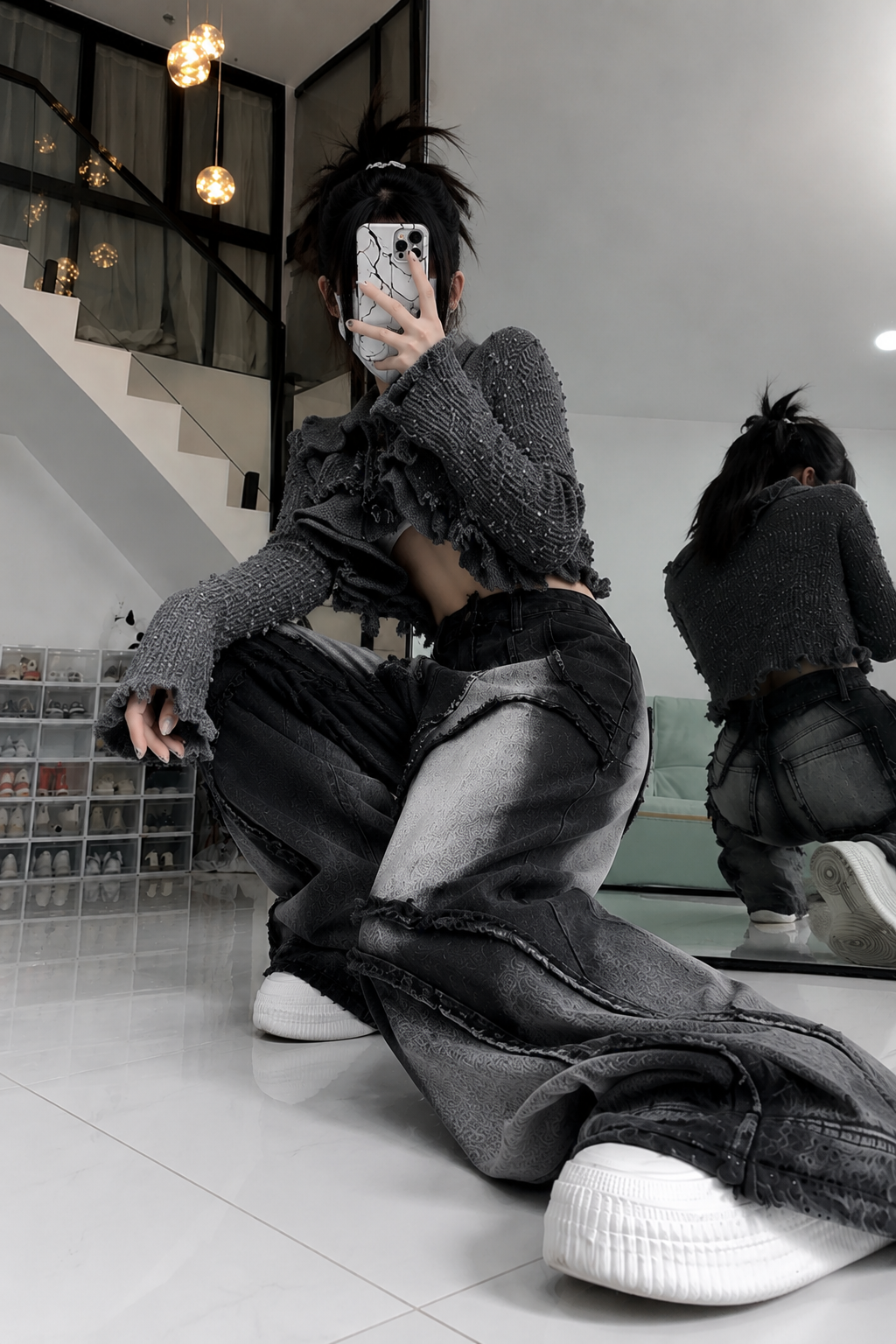 SJ Distorted Wave Denim