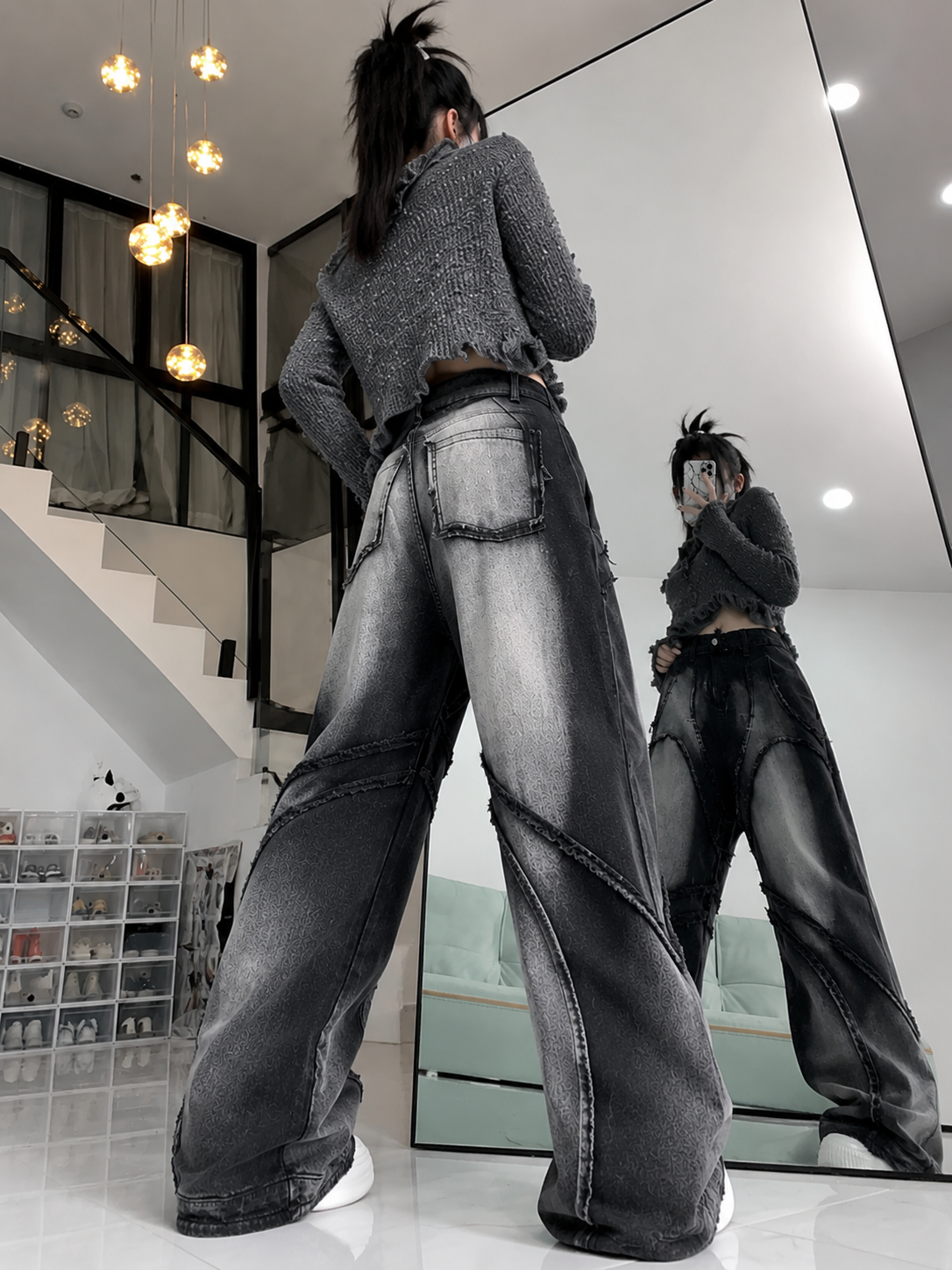 SJ Distorted Wave Denim