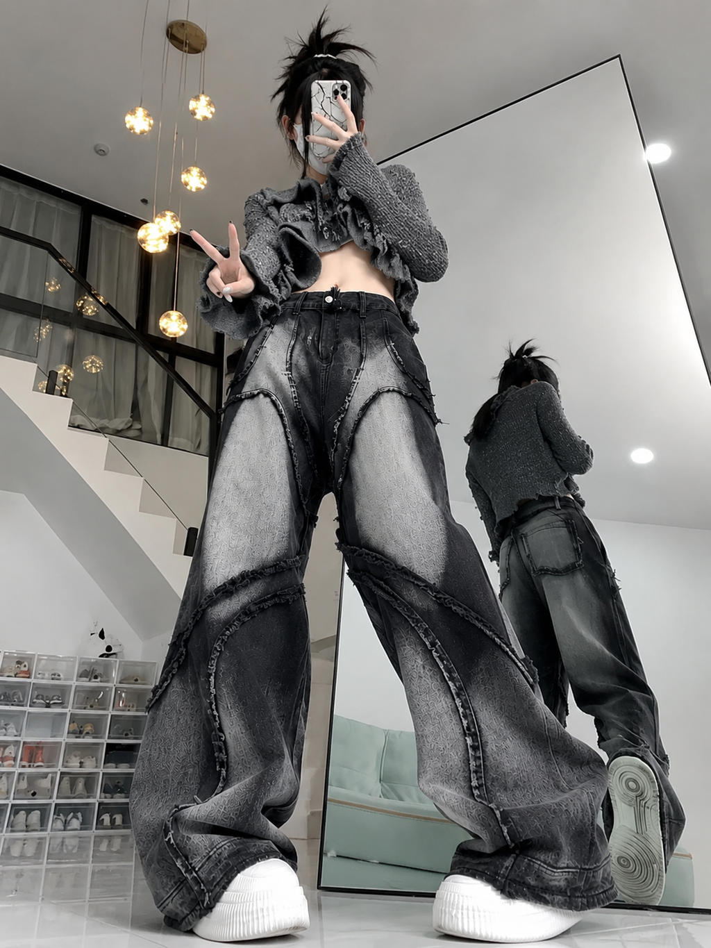 SJ Distorted Wave Denim