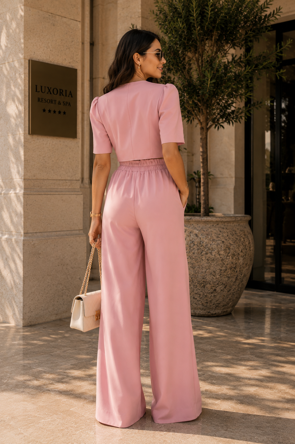 SJ Elan Luxe Two- Piece Set