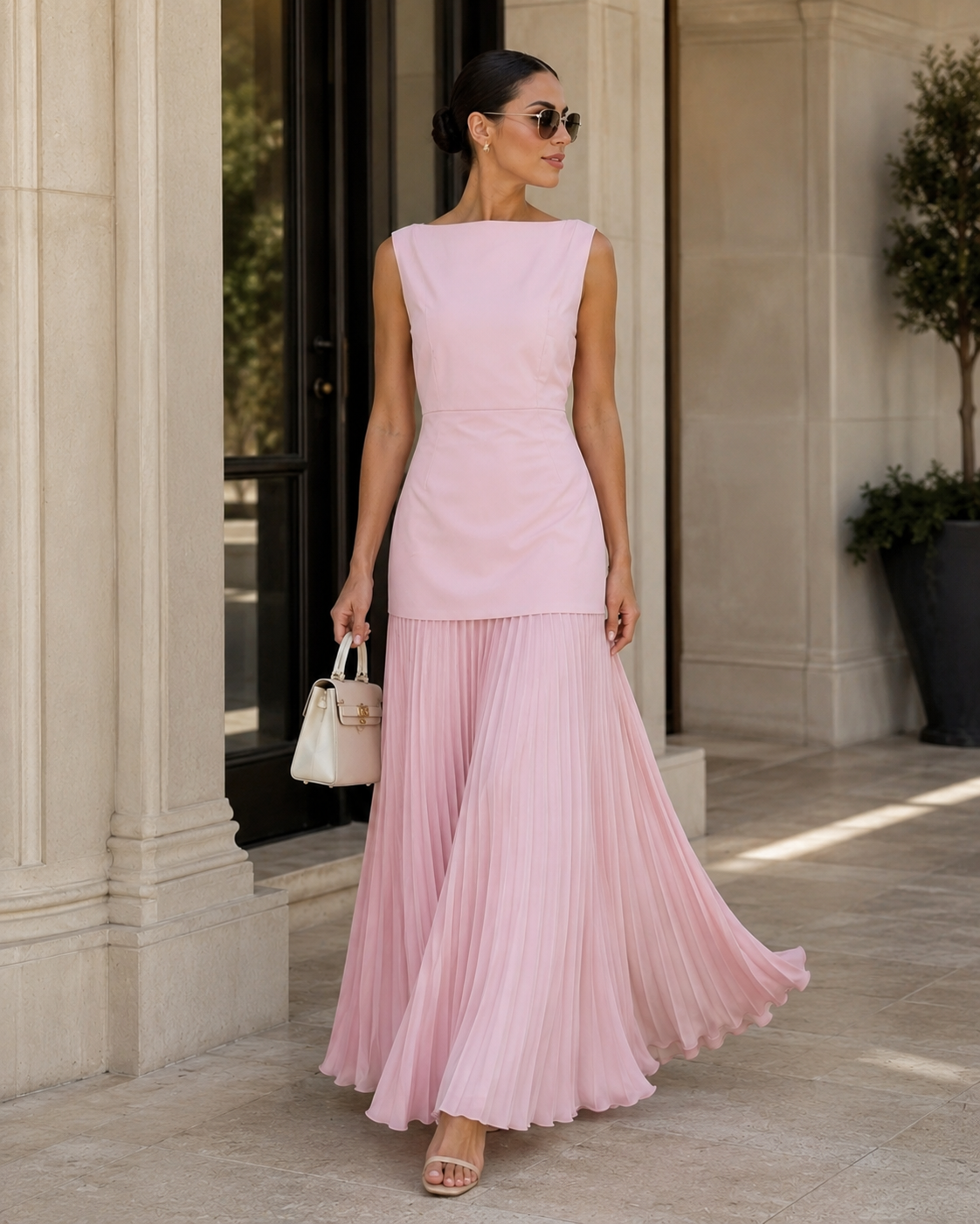SJ Elan Pleated Maxi